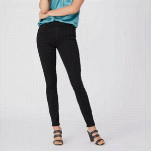 PAIGE Margot Ultra Skinny Jeans Shadow Black Women's Size 24